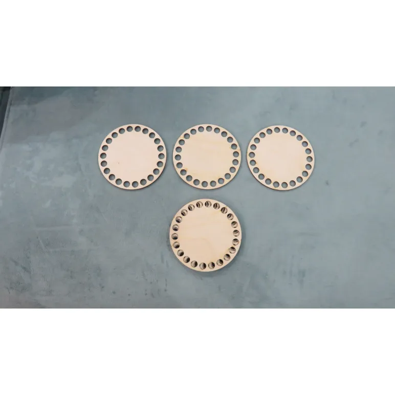 Набор донышек для корзин и сумок (10 см, 10 шт.)